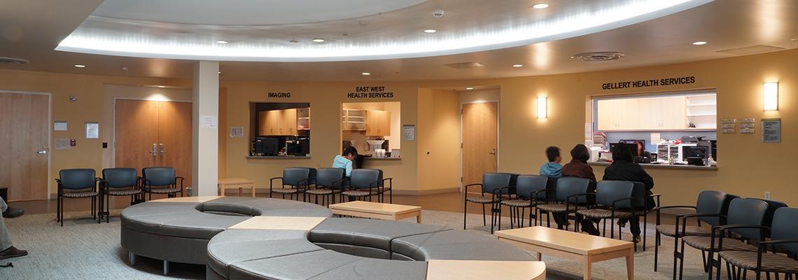 Chinese Hospital Gellert Heath Services lobby