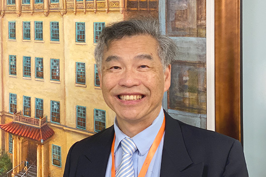 Chinese Hospital Board Member Robert Wong Portrait