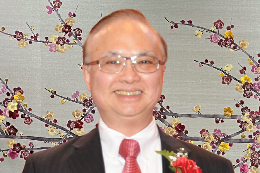 Portrait of Kin F. Yee, DDS. CH Board Chiar