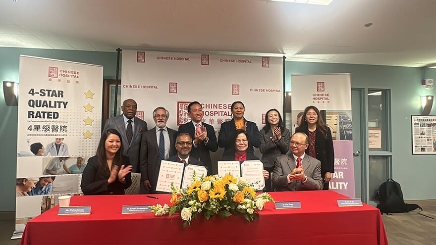 Chinese Hospital and UCSF Health to Work Collaboratively  to Benefit San Francisco Community
