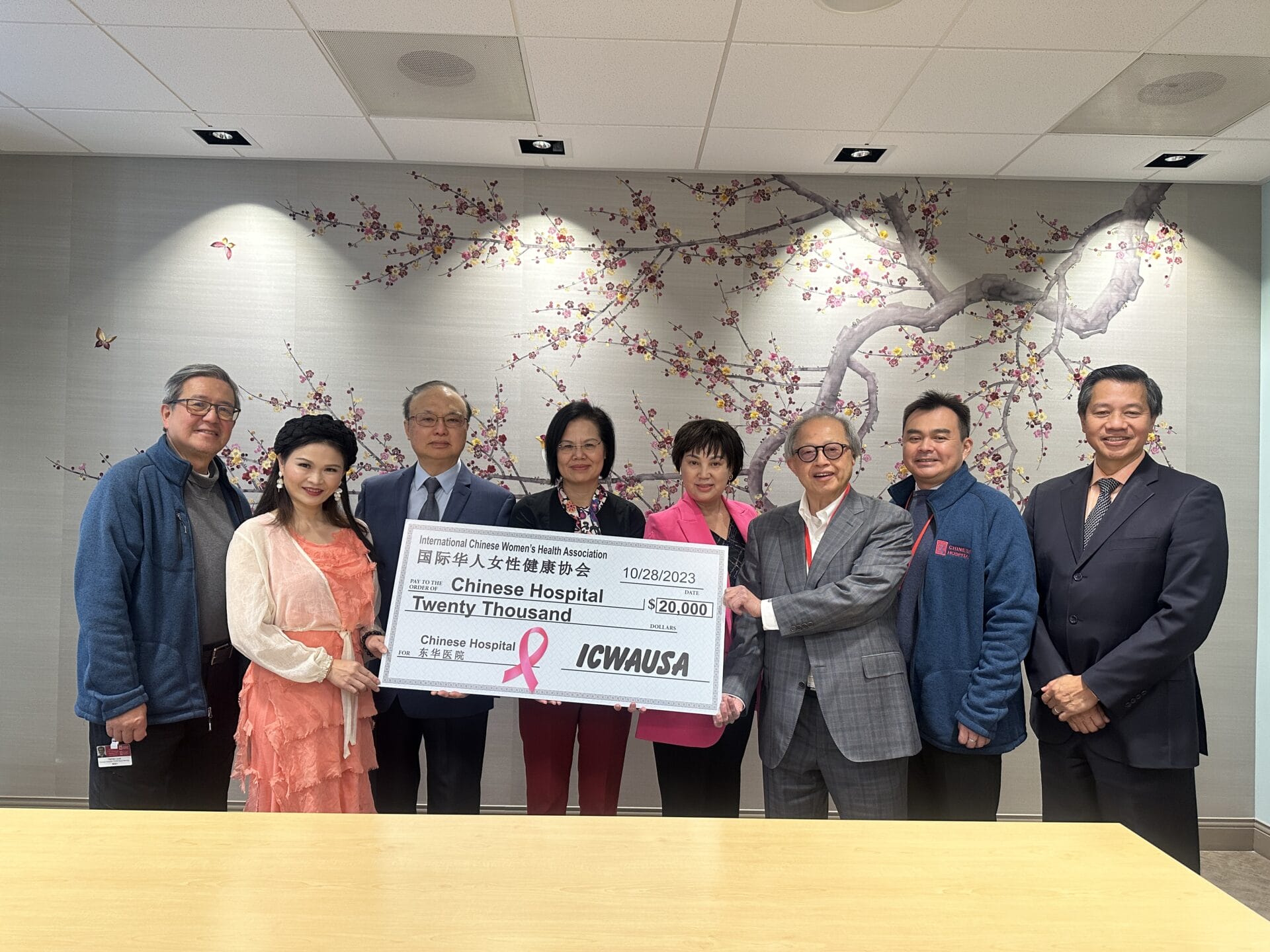 check presentation between CH and ICWAUSA