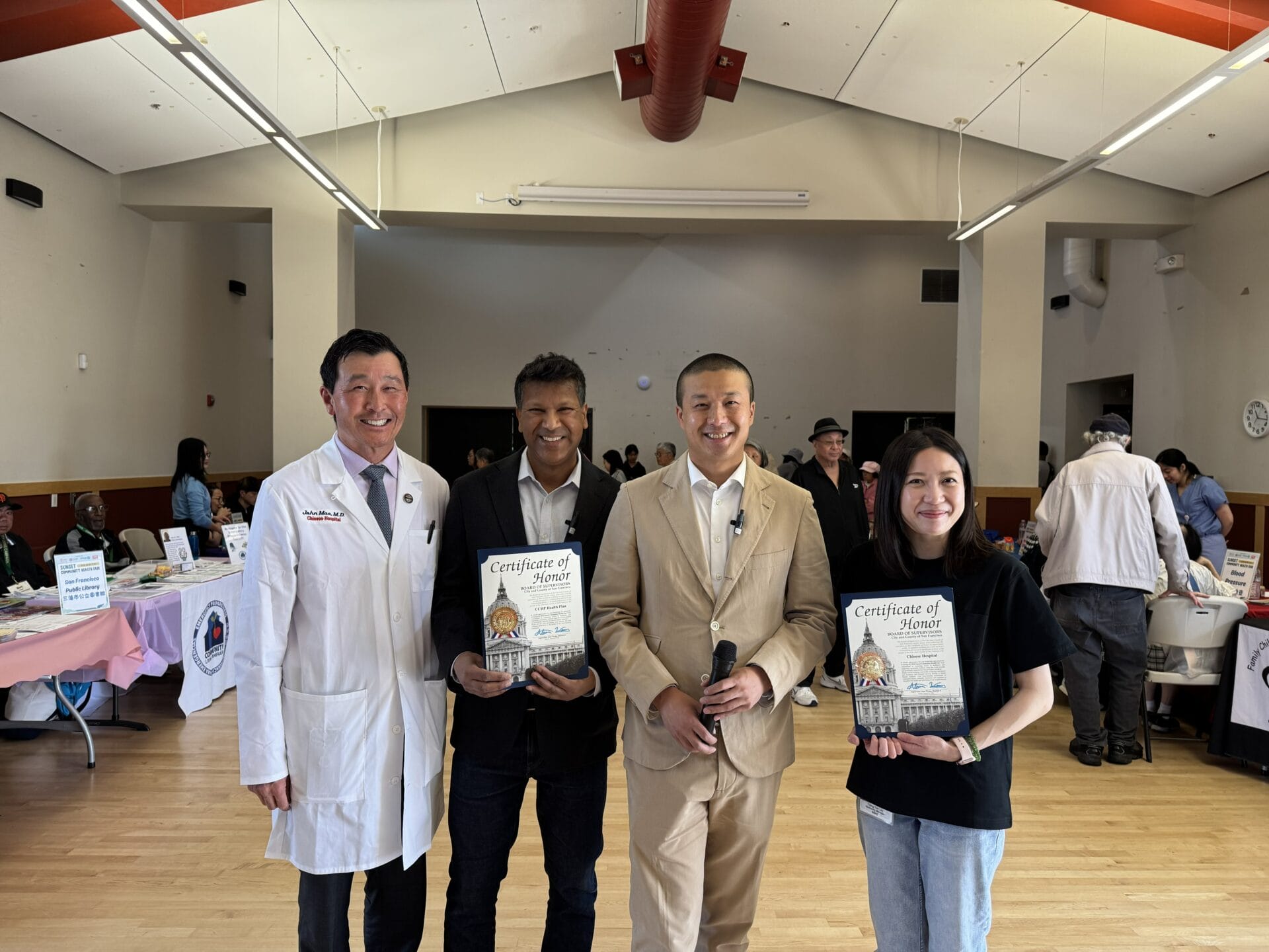 Sunset Health Fair Group Picture