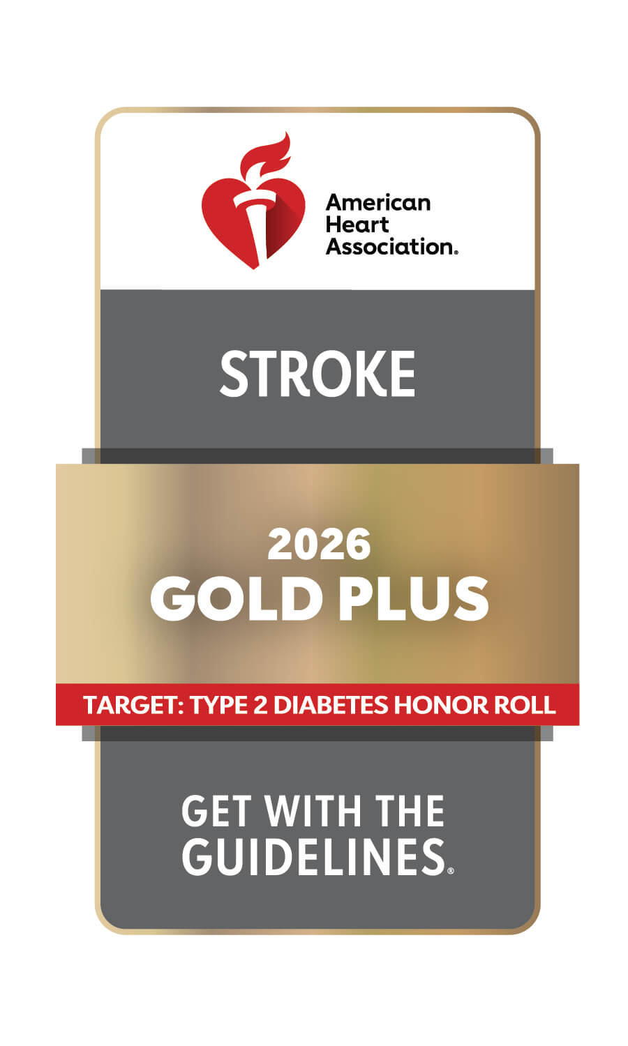 AHA 2026 Gold Plus Icon